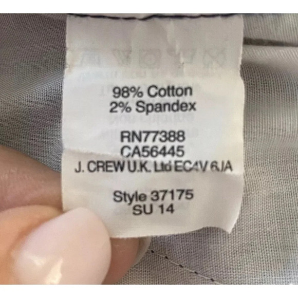 J. Crew‎ Navy Blue Bermuda Shorts Womens Size 6 (1281) - Picture 5 of 6